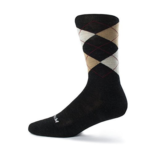Minus33 Merino Wool- Merino Wool Argyle Sock Natural - Natural Tan