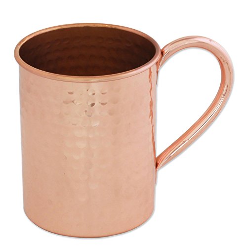 NOVICA-Set of 4 Metallic Decorative Copper Mugs 