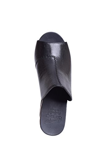 Dansko-Sage Black Tumbled Calf Sandal