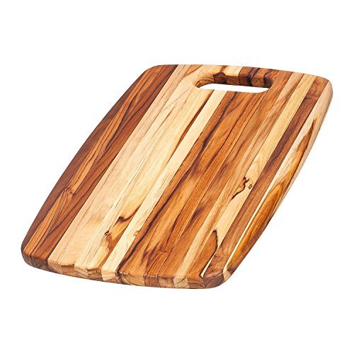 Teakhaus-Rounded Rectangle Chopping Board With Centered Handle