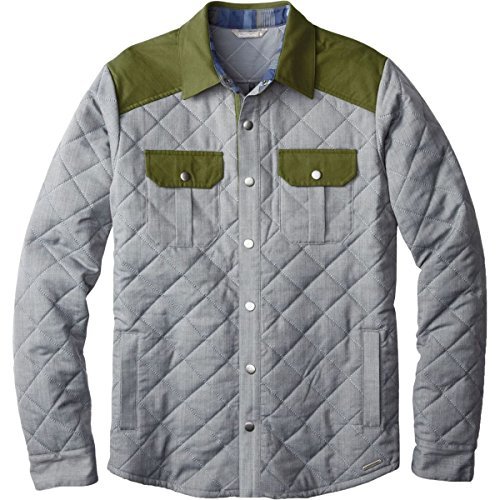 quilted wool shirt jacket