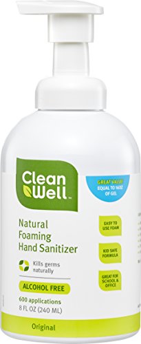 Cleanwell-Natural Foaming Hand Sanitizer - Original Scent