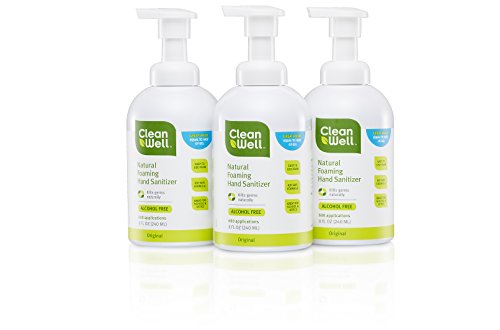 Cleanwell-Natural Foaming Hand Sanitizer - Original Scent