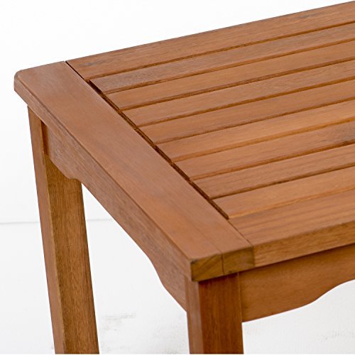 Amazonia-Murano Eucalyptus Square Side Table
