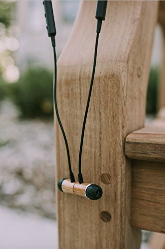Reveal-Magnetic Bamboo Wooden Bluetooth Headphones with Microphone