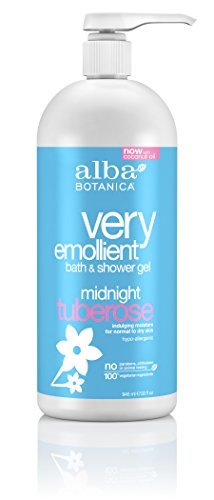 Alba Botanica-Very Emollient Midnight Tuberose Bath & Shower Gel