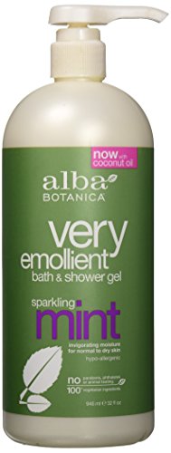 Alba Botanica-Body Bath Gel Sparkling Mint