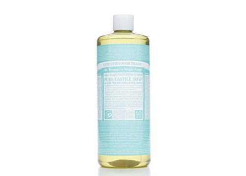 Dr. Bronner's-Unscented Pure-Castile Liquid Soap