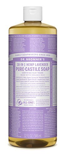 Dr. Bronner's-Lavender Pure-Castile Liquid Soap