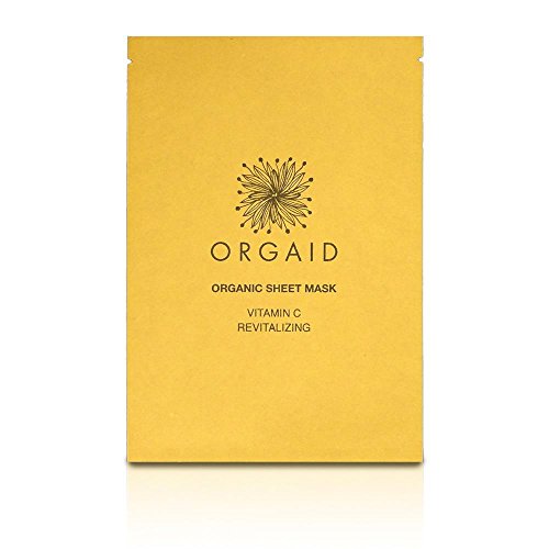 Orgaid-Vitamin C & Revitalizing Organic Sheet Mask - 4 pack