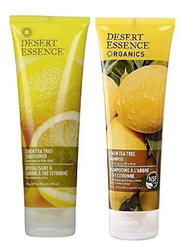 Lemon Shampoo And Conditioner Set By Desert Essence On Wonderful