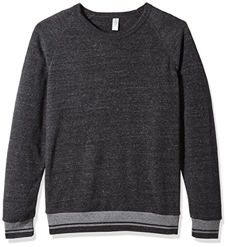 Alternative-Stripe Crew Sweatshirt