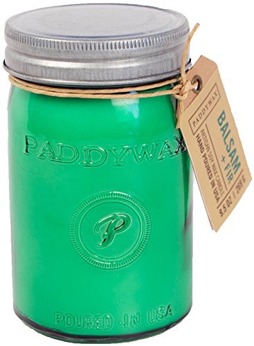 Paddywax Candles-Paddywax Relish Collection Scented Soy Wax Jar Candle, 9.5-Ounce, Balsam Fir